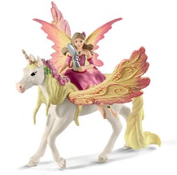 Fairy Feya with Pegasus Unicorn