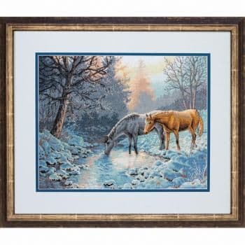 Counted Cross Stitch: Frosty Morning