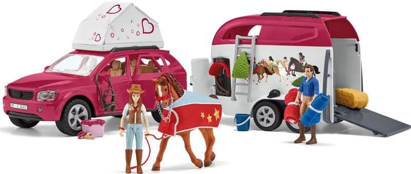 Horse Adventures with Car and Trailer