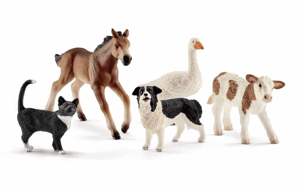 Assorted Farm World animals