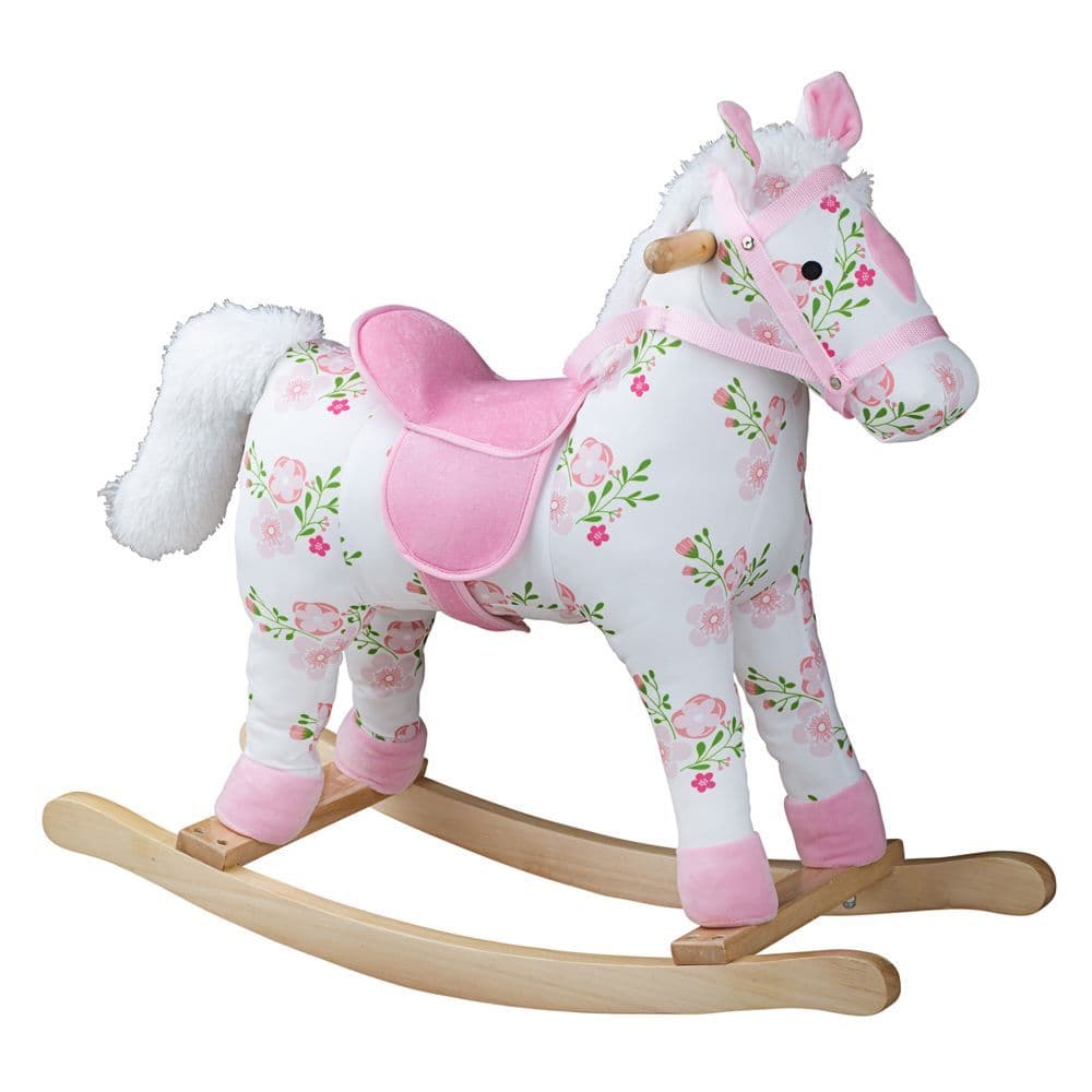 Floral Rocking Horse