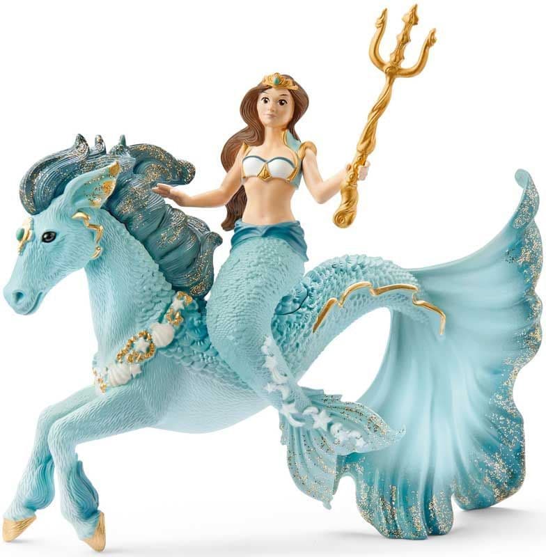 Mermaid Eyela on Underwater Horse