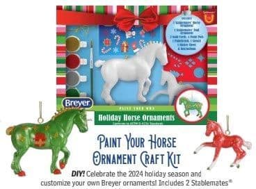 Paint Your Horse Ornament Kit