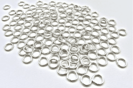 Silver Jump Rings 0.7 x 4mm