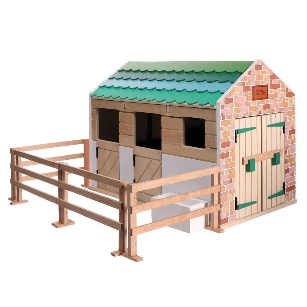 Stables Wooden Playset