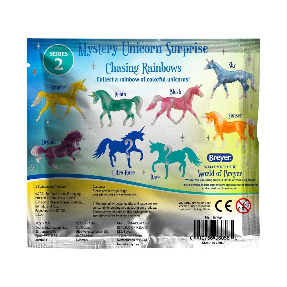 Mystery Unicorn Surprise Chasing Rainbows (singles)