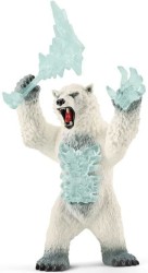 Schleich Eldrador blizzard bear with Weapon